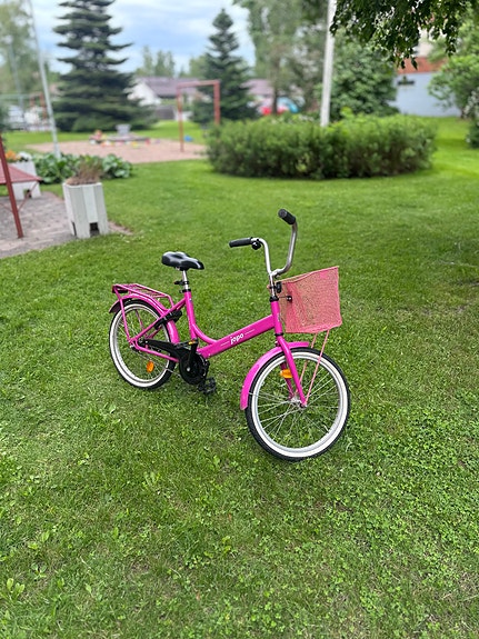 Helkama lastenpyörä 20" pinkki