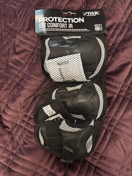Stiga Protection Set Comfort JR suojavarustesetti M musta