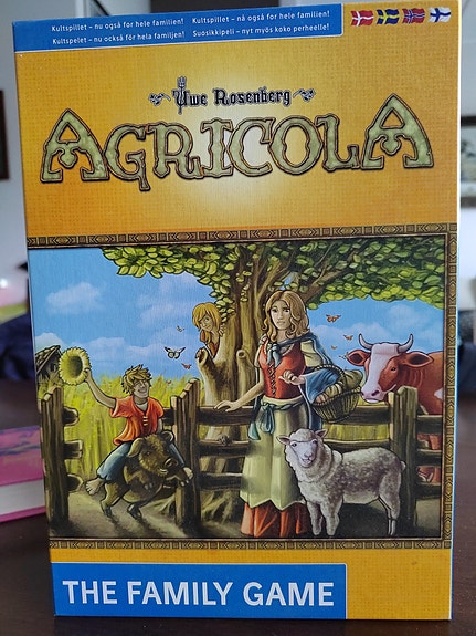 Agricola The Family Game lautapeli