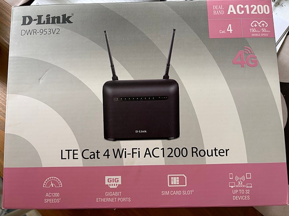 D-Link reititin