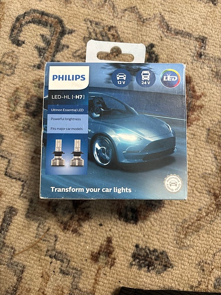 Philips LED-HL H7 ajovalopolttimot