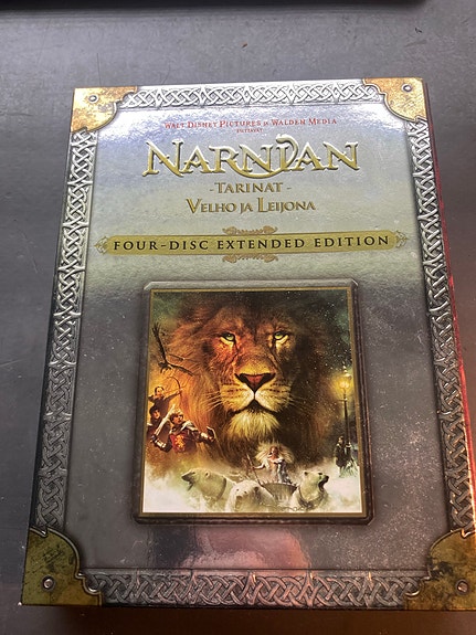 Narnian tarinat: Velho ja leijona 4-disc extended edition DVD-boksi