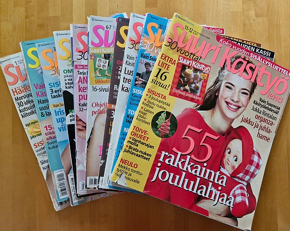 Suuri Käsityö -lehti 2004 vuosikerta