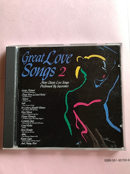 Great Love Songs 2 cd-levy