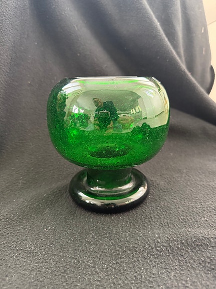 Iittala Nuutajärvi Sargasso vihreä malja