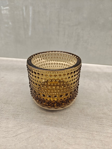 Iittala Kastehelmi tuikku, hiekka
