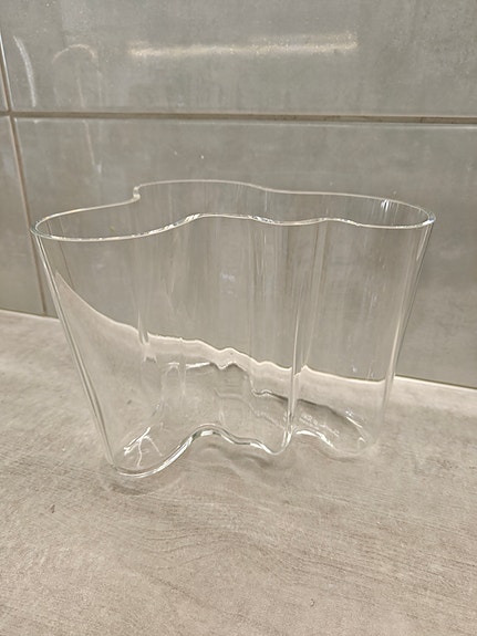 Iittala Aalto maljakko kirkas