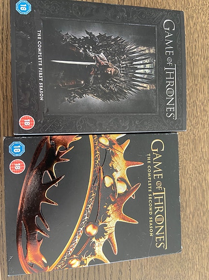 Game of Thrones kaudet 1–2 DVD-boksi