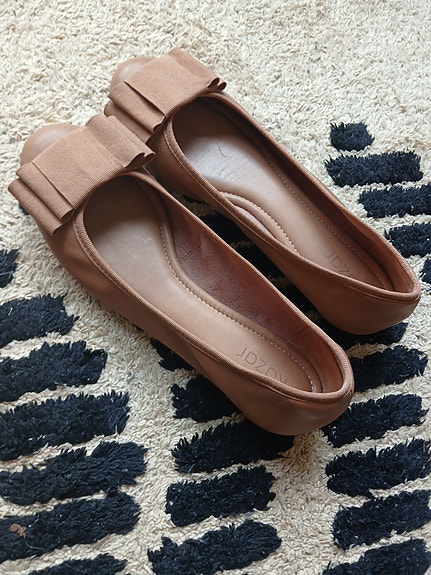 Kazar nahkaiset ballerinat 38