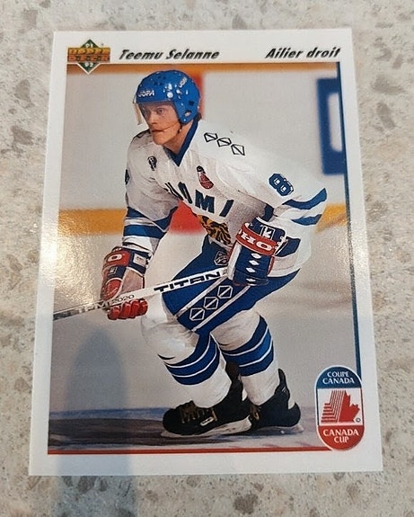 Teemu Selänne tulokaskortit (rookiecards)