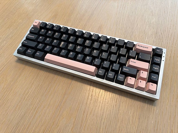 NovelKeys NK65 v2 - Aluminum Edition (Silver) custom näppäimistö