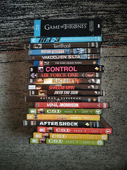 DVD leffat