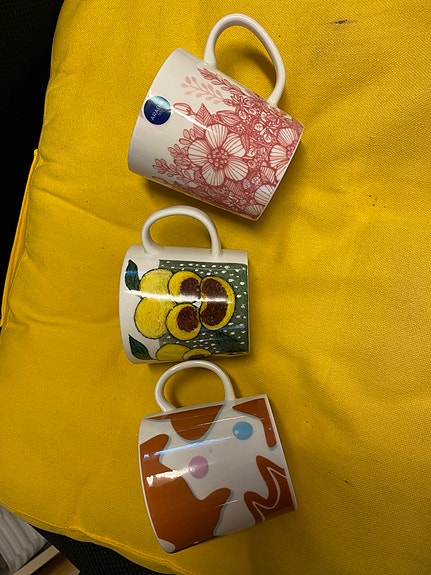 Arabian kahvi mukit 3 kpl