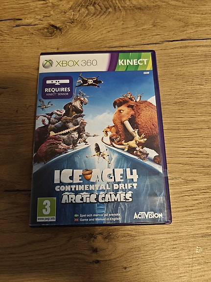 Xbox 360 Ice Age 4 Continental Drift Arctic Games Kinect -peli