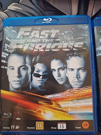 Fast & Furious Blu-ray -elokuvia
