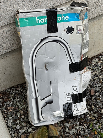 Hansgrohe keittiöhana musta