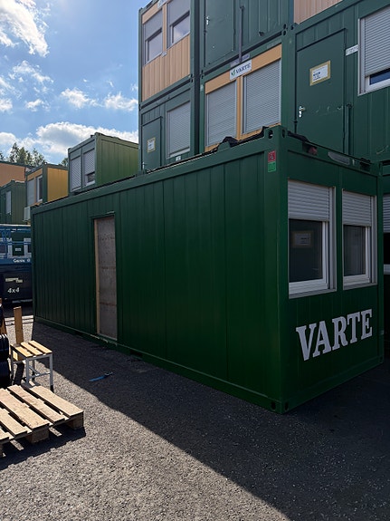 Vuokraamme hyväkuntoisia työmaatoimistoja