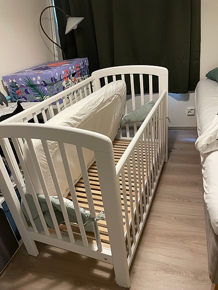 Troll Basic Lux pinnasänky valkoinen