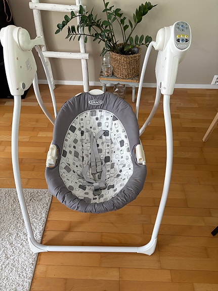 Graco sähköinen vauvakeinu harmaa