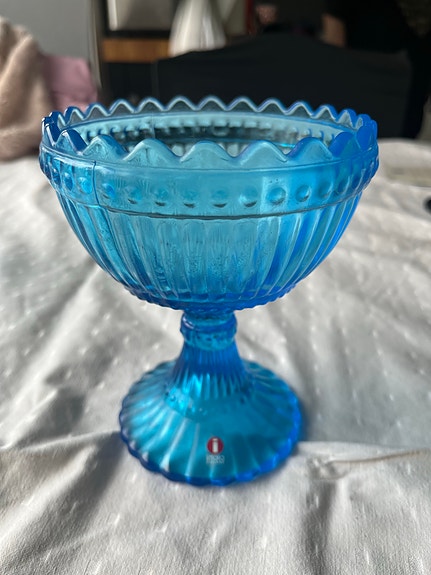 Iittala sininen mariskooli