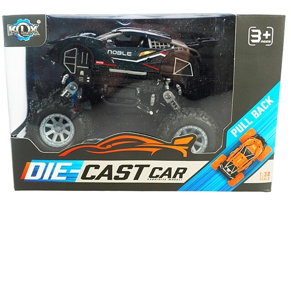 Auto Off Road 4 WD musta Pull Back 14,90 €