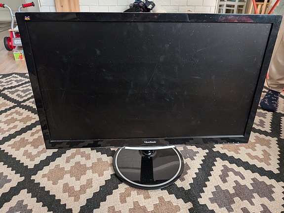 ViewSonic 27" näyttö musta