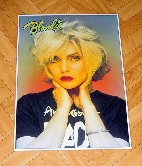 Debbie Harry BLONDIE juliste kokoa A3, laminoitu
