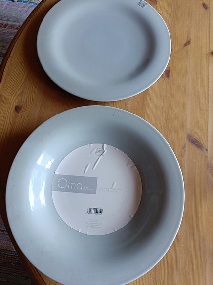 Iittala lautaset harmaa