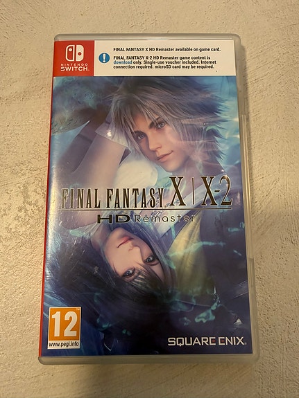 Remastered Final Fantasy X/X-2 peli, Nintendo Switch (1 ja 2)