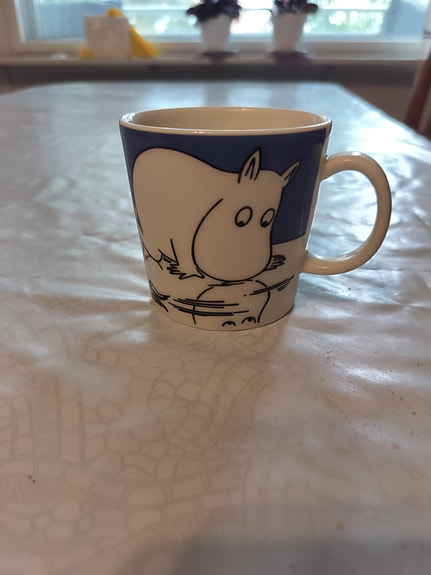 Muumipeikko jäällä