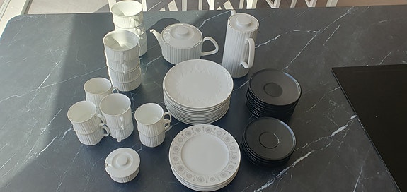 Rosenthal Variation Tapio Wirkkala & Lotus kahvi & teeastiasto