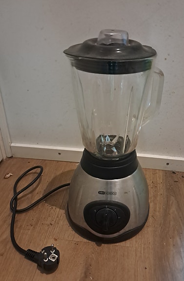 OBH Nordica 6647 tehosekoitin lasikannulla