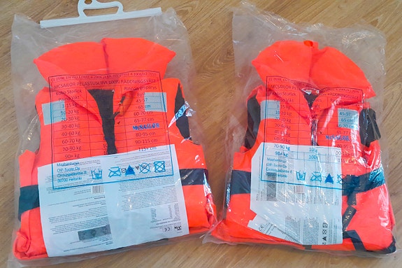 Mc Sailor pelastusliivit 30–40 kg UUDET, käyttämättömät