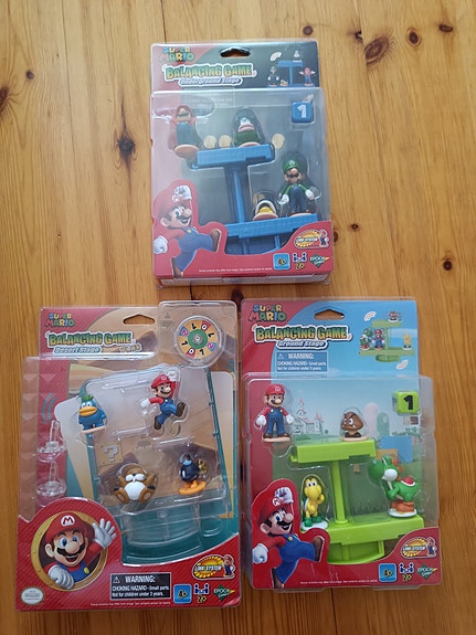 3 Super Mario balancing game peliä