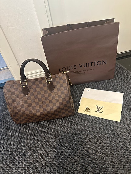 Louis Vuitton Speedy 30 Damier Ebene