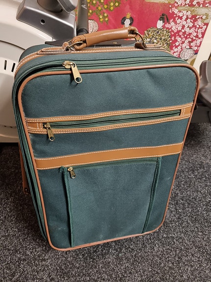 Retro matkalaukku