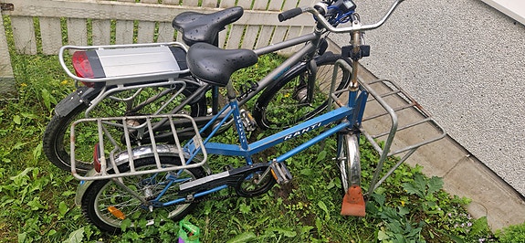 Helkama Rahti polkupyörä + peräkärry