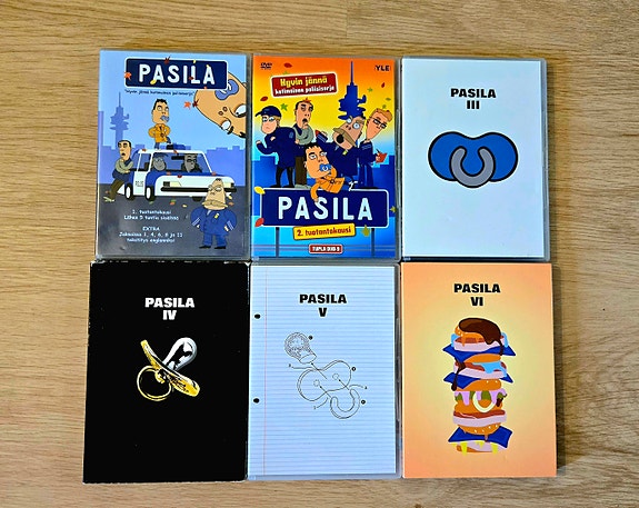 Pasila DVD-boksi 1.–6. tuotantokausi