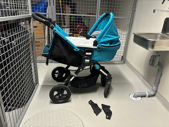 Britax vaunut ja vaunukoppa turkoosi
