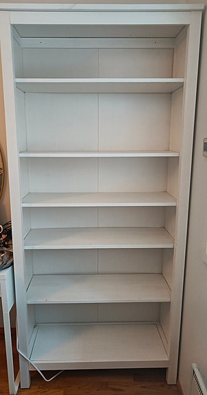 Ikean Hemnes kirjahylly