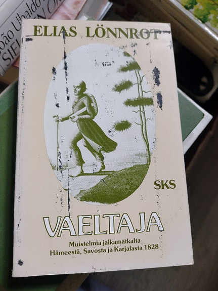 Elias Lönnrot: Vaeltaja (vika kannessa, pehmytkantinen)