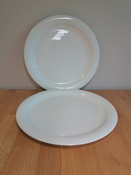 Arabia Arctica tarjoililautaset 2 kpl, pyöreä halkaisija 33 cm
