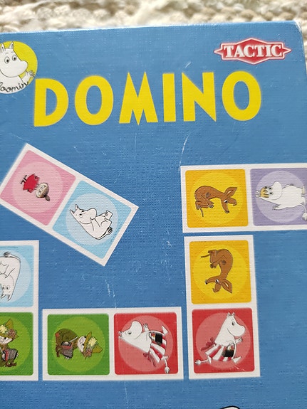 Muumi domino -peli Tactic