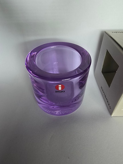 Iittala kivi vaalea lila