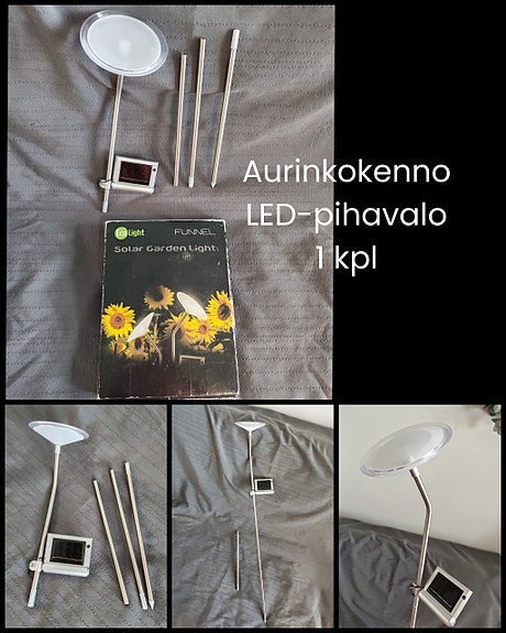 Aurinkokenno LED-pihavalo 1 kpl