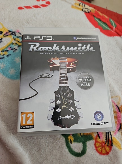 Rocksmith Authentic Guitar Games PS3-peli