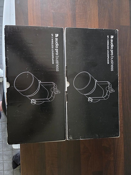 2kpl Audio pro sp1 wireless kaiuttimet