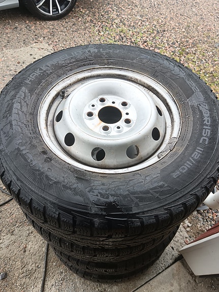 Peltivanteet 5x118 + renkaat 225/70 R15C (Fiat Ducato jne.)