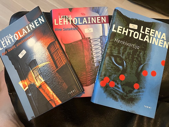 Leena Lehtolainen 3 kirjaa