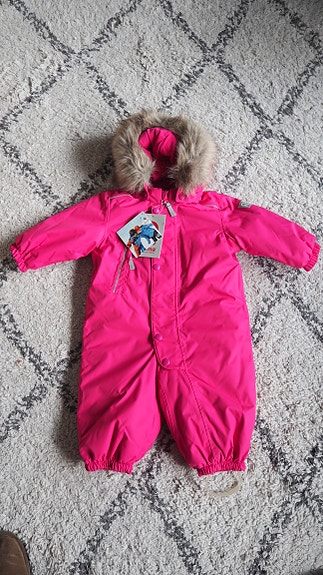 REIMATEC talvihaalari, 74 cm, vadelmanpun., *UUSI*